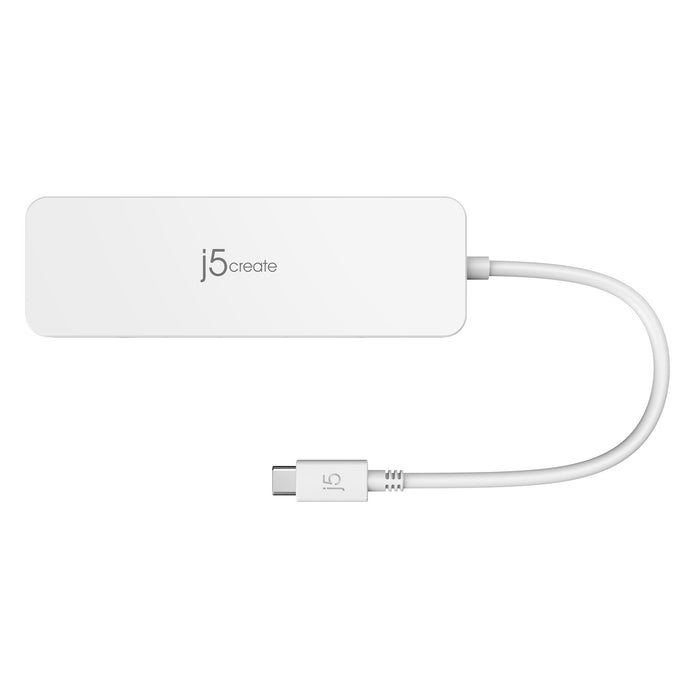 EAN 4712795086027 - j5create JCD373 USB 3.2 Gen 1 (3.1 Gen 1) Type-C Blanco imagen 3
