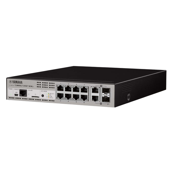 EAN 4957812626095 - Yamaha SWR2311P-10G Gestionado L2 10G Ethernet (100/1000/10000) Energía sobre Ethernet (PoE) Negro, Plata imagen 4