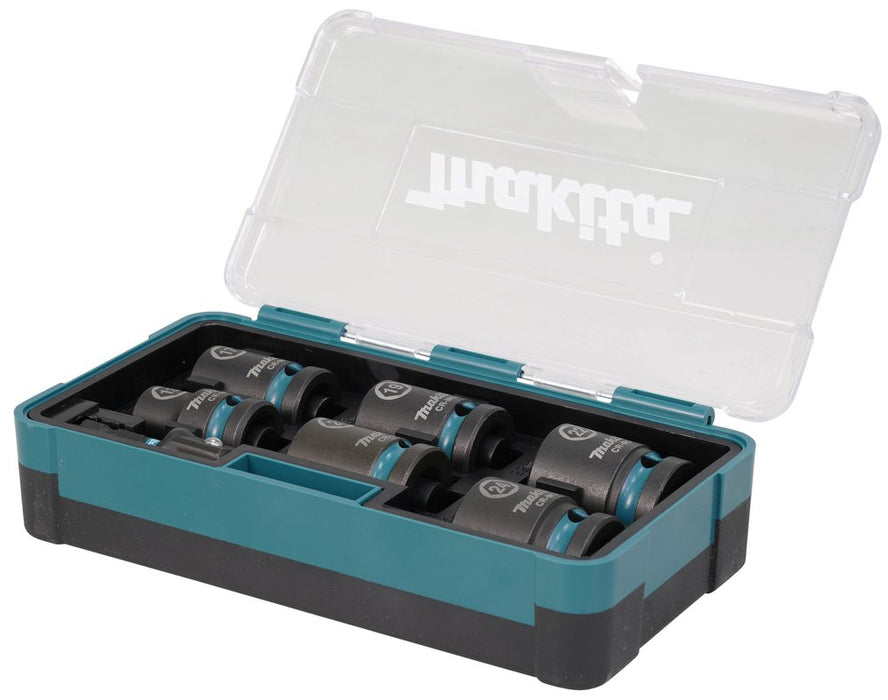 EAN 0088381791243 - Makita E-16592 toma de llaves de impacto Juego de llaves de impacto Negro, Verde azulado imagen 1