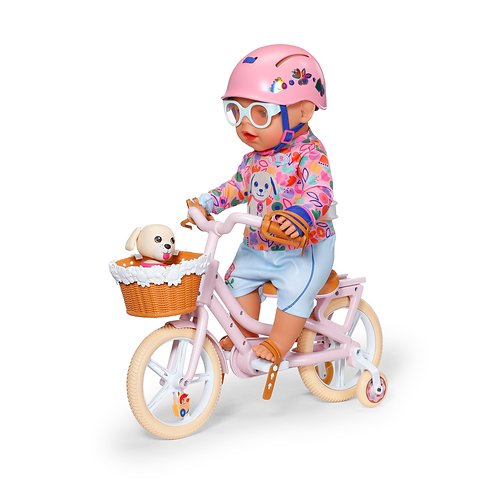 EAN 4001167840160 - BABY born @ Bike with Lucky Juego de bicicleta para muñecas imagen 6