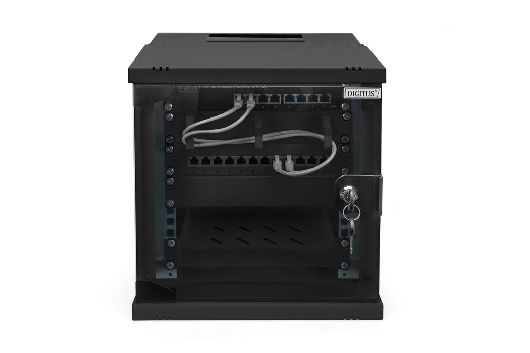 EAN 4016032493631 - Digitus DN-49101 armario rack 6U Bastidor de pared Negro imagen 2