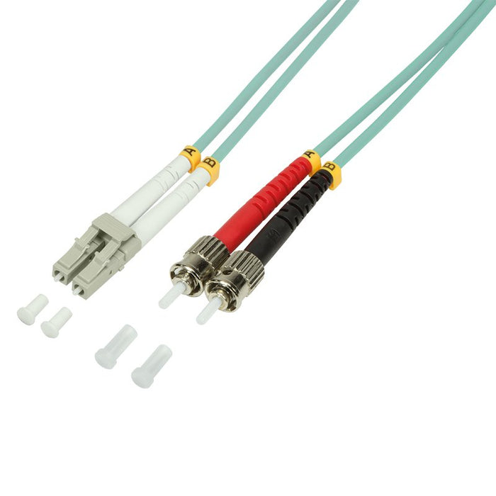 EAN 4052792018028 - LogiLink 2m LC-ST Cable de fibra óptica e InfiniBand Azul imagen 1