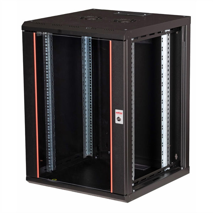 EAN 7630049601802 - ROLINE 26.21.0177 armario rack 16U Bastidor de pared Negro imagen 5
