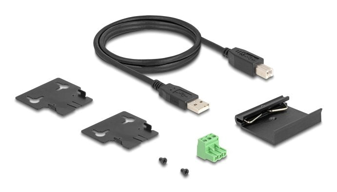 EAN 4043619606870 - DeLOCK 60687 hub de interfaz USB 2.0 Type-B 480 Mbit/s Negro imagen 3