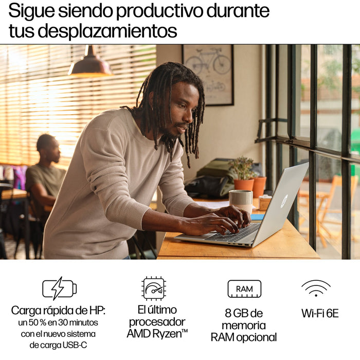 EAN 198990421858 - HP Pavilion 16-ag0005ns AMD Ryzen™ 7 8840U Portátil 40,6 cm (16") 2K 16 GB LPDDR5-SDRAM 1 TB SSD Wi-Fi 6 ( imagen 8