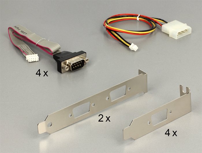 EAN 4043619952441 - DeLOCK 95244 tarjeta y adaptador de interfaz Interno De serie imagen 3