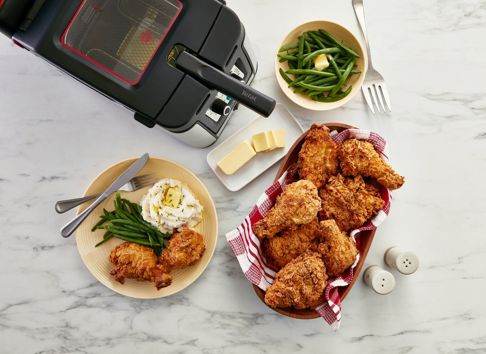 EAN 3016661173783 - Tefal Clear Duo FR600D Sencillo 0,65 L Independiente 2000 W Freidora Negro, Acero inoxidable imagen 3