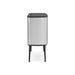 EAN 8710755316081 - Brabantia 316081 papelera 33 L Rectangular Acero inoxidable Negro, Acero inoxidable imagen 5