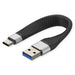 EAN 7630049633032 - ROLINE 11.02.9017 cable USB USB 3.2 Gen 2 (3.1 Gen 2) 0,11 m USB A USB C 10 Gbit/s Negro imagen 1