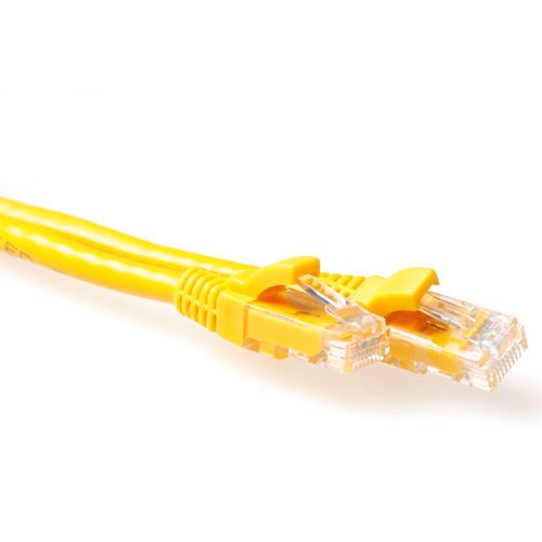 EAN 8716065254822 - ACT IS8851 cable de red Amarillo 1,5 m Cat6 U/UTP (UTP) imagen 1