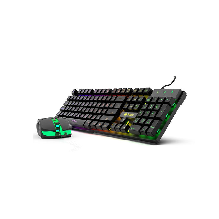 EAN 8681949010149 - Inca IKG-448 teclado Ratón incluido Juego USB Negro imagen 1