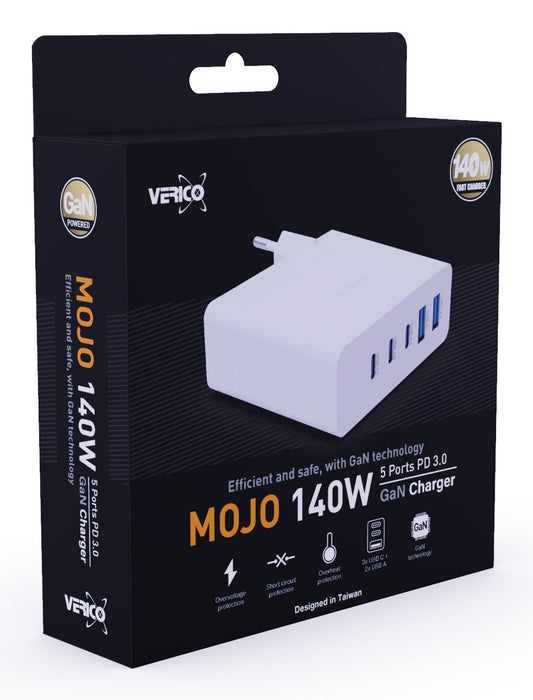 EAN 4713095609169 - Verico 4OJ-ABGWE1-N1 cargador de dispositivo móvil Portátil, Smartphone, Tableta, Teléfono Blanco Corrien imagen 1