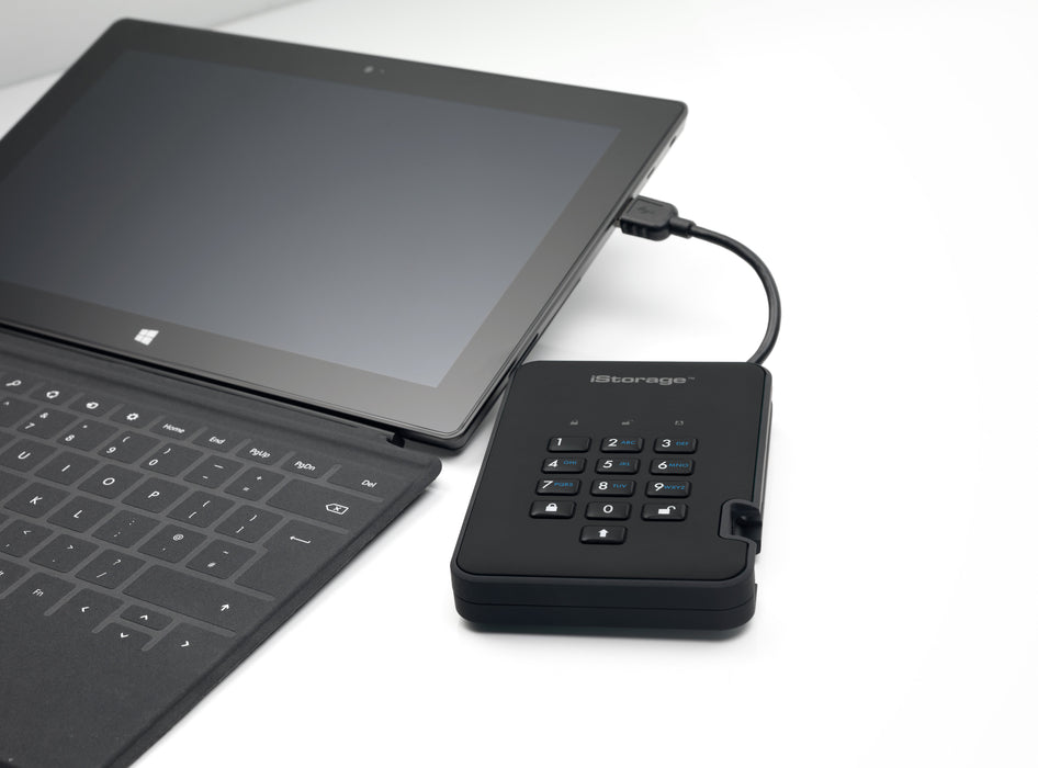 EAN 5060220251281 - iStorage diskAshur 2 1 TB USB tipo A 3.2 Gen 1 (3.1 Gen 1) Negro imagen 9