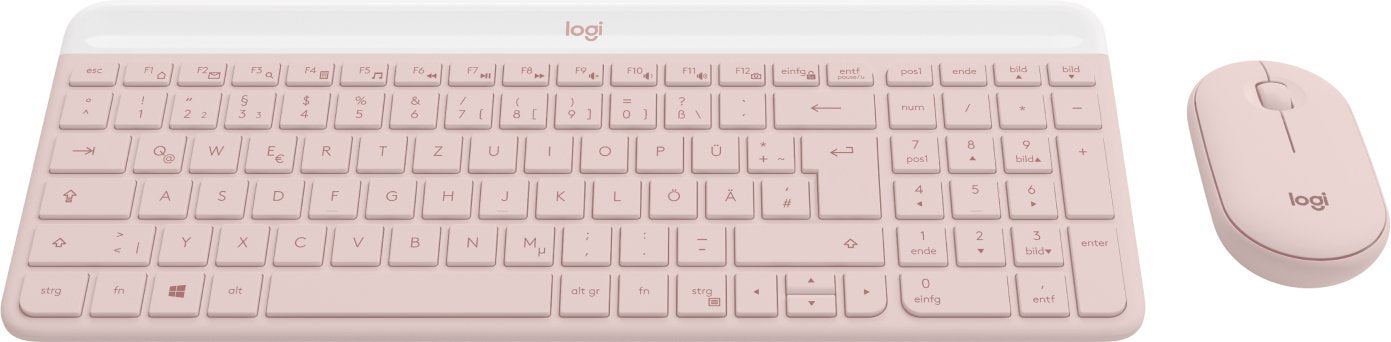 EAN 5099206107809 - Logitech 920-011314 teclado Ratón incluido Oficina RF inalámbrico QWERTZ Alemán Rosa imagen 2