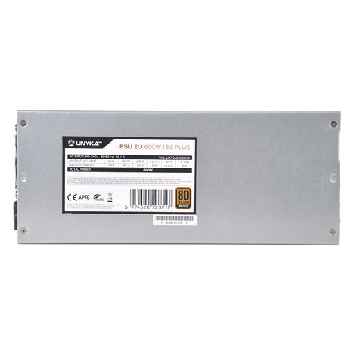 EAN 6974560220717 - UNYKAch UKPSU2U600W unidad de fuente de alimentación 24-pin ATX Plata imagen 1
