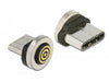EAN 4043619659333 - DeLOCK 65933 cambiador de género para cable USB Type-C magnet interface Negro, Acero inoxidable imagen 1