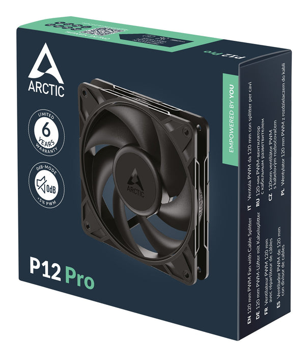 EAN 4895265000072 - ARCTIC Freezer P12 Pro Carcasa del ordenador Ventilador 12 cm Negro 1 pieza(s) imagen 6