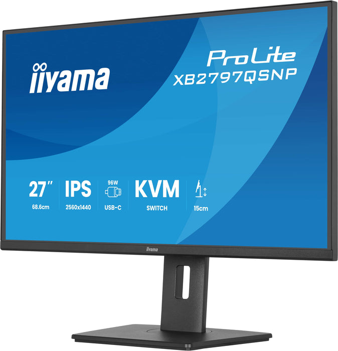 EAN 4948570125944 - iiyama ProLite XB2797QSNP-B1 pantalla para PC 68,6 cm (27") 2560 x 1440 Pixeles Quad HD LCD Negro imagen 6