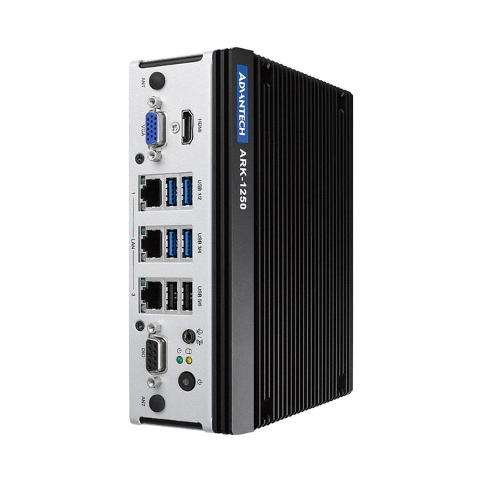 EAN 5715063710982 - Advantech ARK-1250L 1,5 GHz 1,5 kg Negro, Acero inoxidable imagen 9