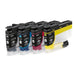 EAN 4977766813099 - Brother LC424VAL cartucho de tinta 4 pieza(s) Original Negro, Cian, Magenta, Amarillo imagen 2