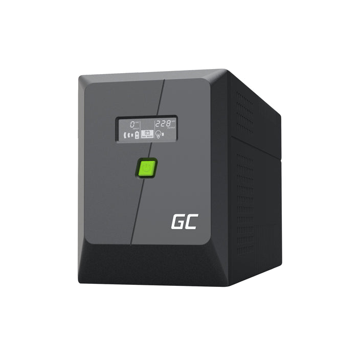 EAN 5904326375659 - Green Cell sistema de alimentación ininterrumpida (UPS) Línea interactiva 1,5 kVA 1050 W 5 salidas AC imagen 1
