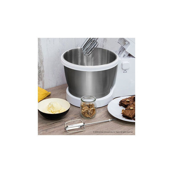 EAN 8435484041225 - Cecotec PowerTwist 500 Steel Batidora de varillas 500 W Plata, Blanco imagen 4