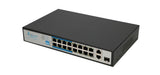 EAN 5903148916101 - Extralink VIRTUS V3 No administrado L2 Fast Ethernet (10/100) Energía sobre Ethernet (PoE) 1U Negro imagen 4