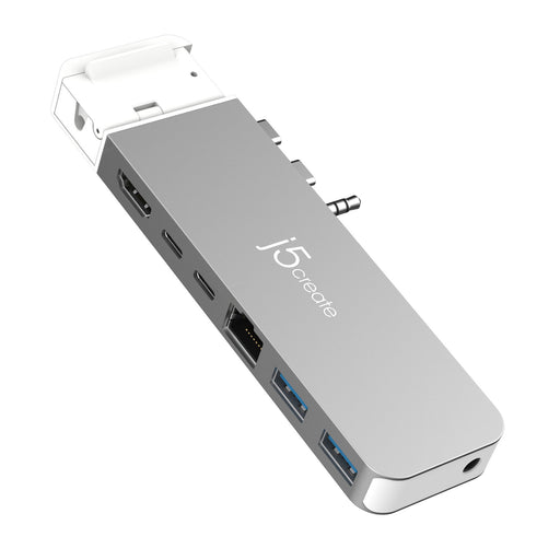 EAN 4712795086898 - j5create JCD395 Alámbrico USB 3.2 Gen 2 (3.1 Gen 2) Type-C Gris, Blanco imagen 1