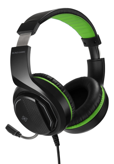 EAN 7333048051417 - Deltaco Gaming GAM-128 auricular y casco Auriculares Alámbrico Diadema Juego Negro imagen 2