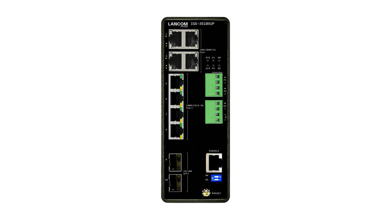EAN 4044144619120 - LANCOM IGS-3510XUP Gestionado L3 2.5G Ethernet (100/1000/2500) Energía sobre Ethernet (PoE) Negro imagen 1