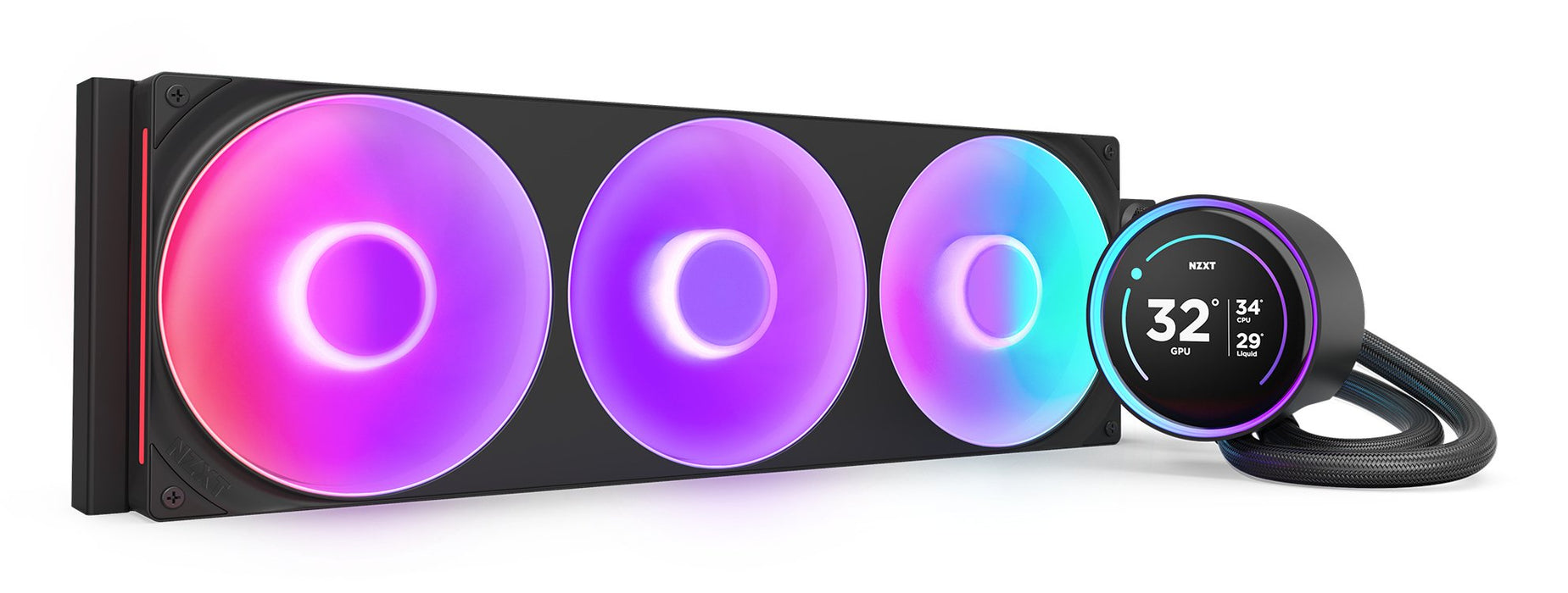 EAN 5056547204208 - NZXT Kraken Elite 420 RGB Procesador Sistema de refrigeración líquida todo en uno 14 cm Negro 1 pieza(s) imagen 5