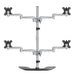 EAN 65030879903 - StarTech.com ARMQUADSS soporte para monitor 81,3 cm (32") Negro, Plata imagen 6