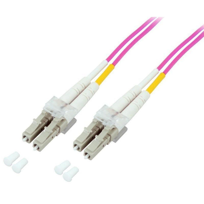 EAN 8057685304130 - Techly LC M-M 10m Cable de fibra óptica e InfiniBand Fucsia imagen 1