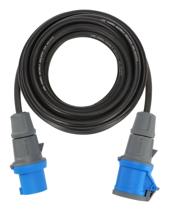 EAN 4007123701155 - Brennenstuhl 1168650610 base múltiple 10 m 1 salidas AC Exterior Negro, Azul imagen 2