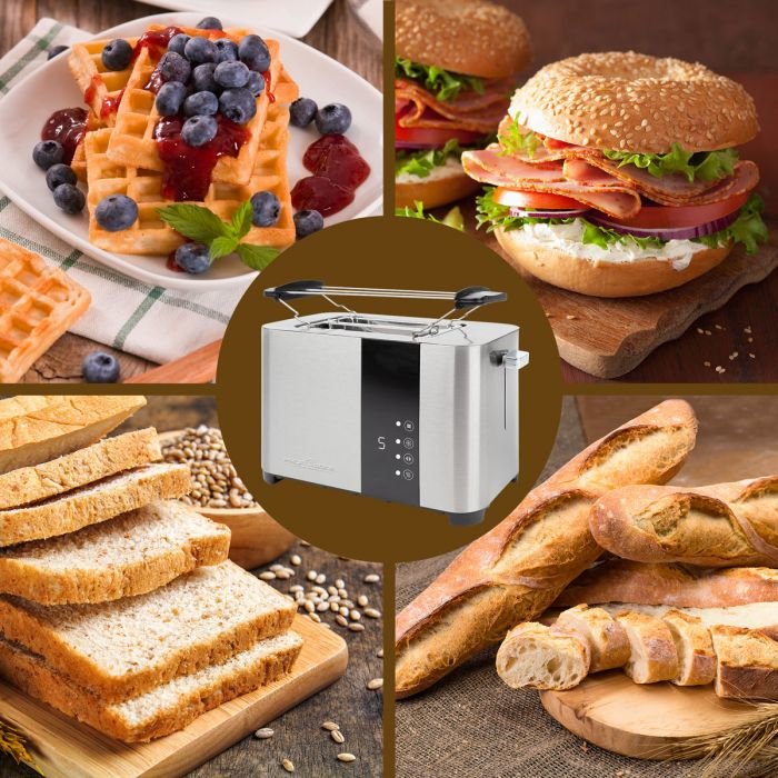 EAN 4006160125016 - ProfiCook PC-TA 1250 7 2 rebanada(s) 750 W Acero inoxidable imagen 2