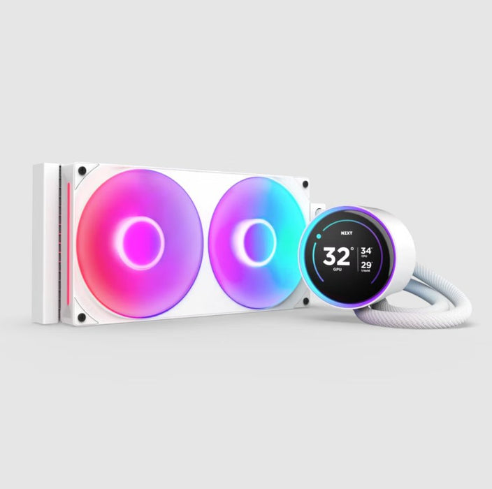 EAN 5056547202266 - NZXT Kraken Elite 280 RGB Procesador Sistema de refrigeración líquida todo en uno 14 cm Blanco 1 pieza(s) imagen 1