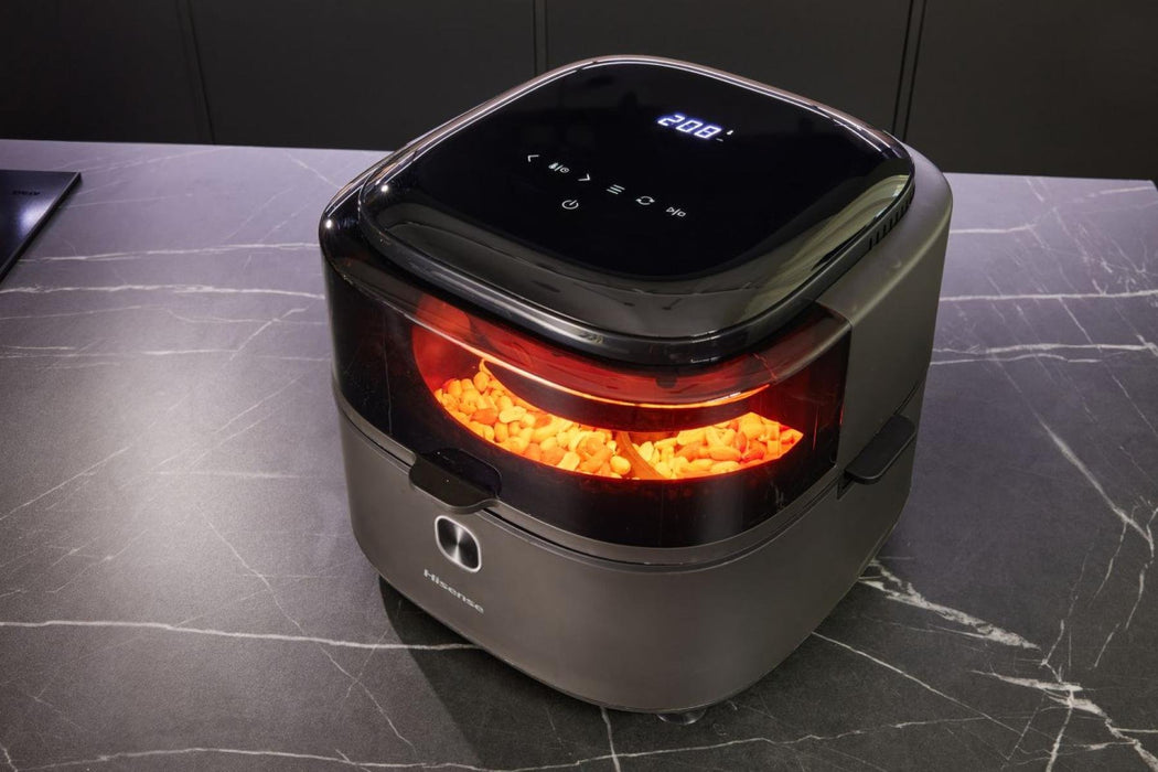 EAN 3838782818547 - Hisense HAF1350DR Sencillo 6,7 L Independiente 1350 W Freidora de aire caliente Negro imagen 16