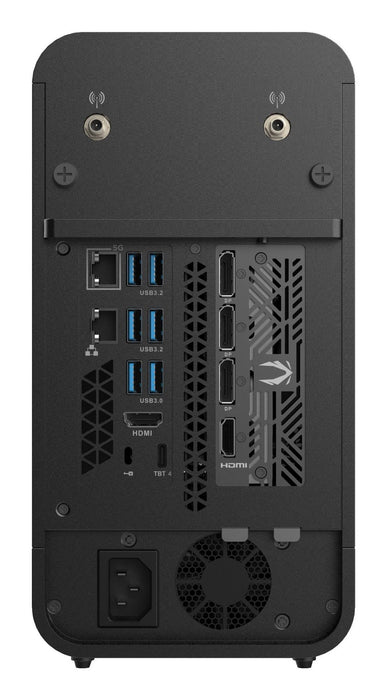 EAN 8886307702142 - Zotac ZBOX MAGNUS ONE EU27506TC PC tamaño 8L Negro 265 LGA 1851 (Socket V1) imagen 4
