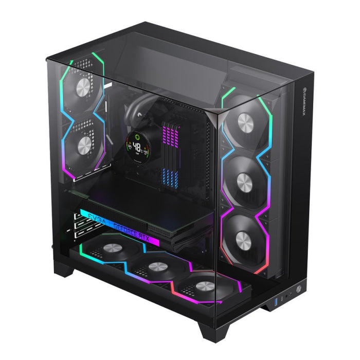 EAN 6931858778299 - GameMax Infinity Pro BK Midi Tower Negro imagen 4