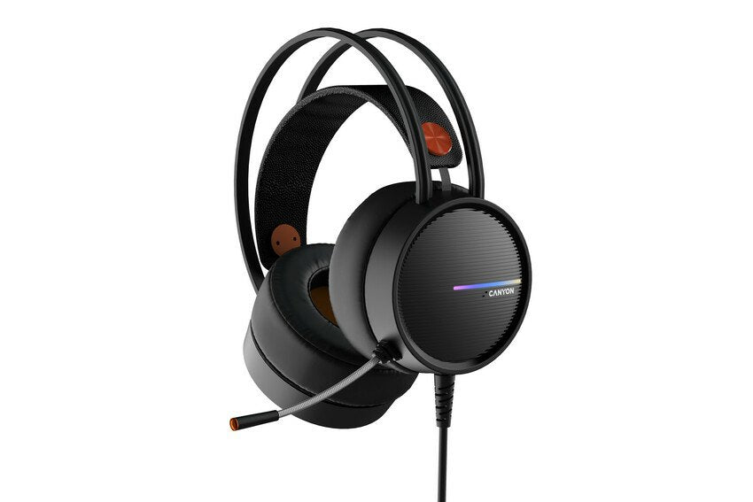 EAN 5291485009052 - Canyon Gaming Headset GH-8A 2x3.5mm\"Interceptor\" LED black retail imagen 1