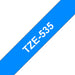 EAN 4977766686471 - Brother TZE-535 cinta para impresora de etiquetas Blanco sobre azul imagen 1