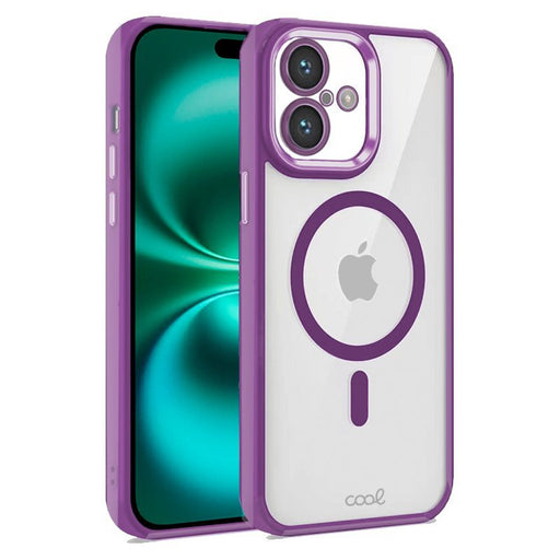 EAN 8434847075495 - COOL Accesorios COOL funda para teléfono móvil 17 cm (6.7") Transparente, Violeta imagen 1