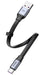 EAN 6953156293427 - Baseus CATMBJ-BG1 cable USB 0,23 m USB A USB C Negro, Gris imagen 1