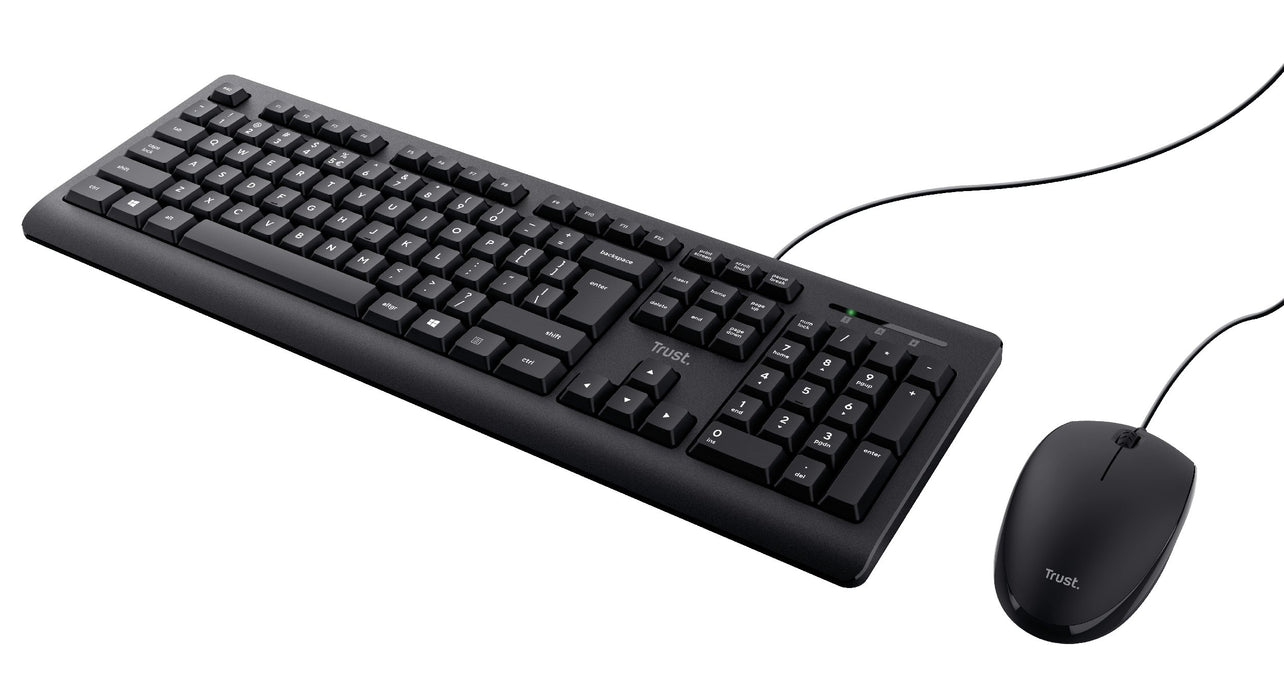 EAN 8713439239782 - Trust TKM-250 teclado Ratón incluido Oficina USB QWERTZ Alemán Negro imagen 3