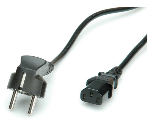 EAN 7630049613102 - VALUE 19.99.1017 cable de transmisión Negro 0,6 m CEE7/7 IEC 320 imagen 2