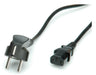 EAN 7630049613102 - VALUE 19.99.1017 cable de transmisión Negro 0,6 m CEE7/7 IEC 320 imagen 2
