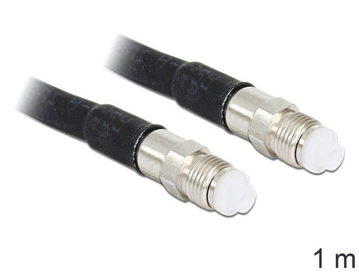 EAN 4043619886654 - DeLOCK 1m, FME - FME cable coaxial Negro imagen 1