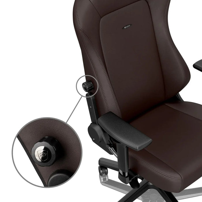 EAN 4251442503833 - noblechairs Hero Silla para videojuegos de PC Asiento acolchado Marrón imagen 8