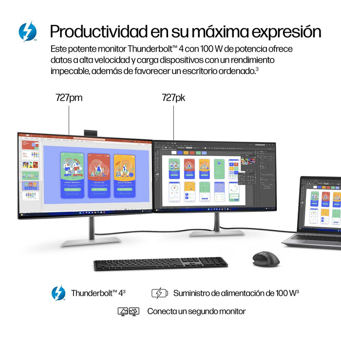 EAN 5715063470251 - HP شاشة Series 7 Pro 4K Thunderbolt 4 مقاس 27 بوصة - 727pk pantalla para PC 68,6 cm (27") 3840 x 2160 Pix imagen 7