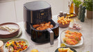 EAN 8710103975571 - Philips Essential HD9280/70 freidora Sencillo 6,2 L 2000 W Freidora de aire caliente Negro, Plata imagen 8